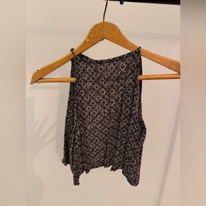 Forever 21 Boho Open Back Top